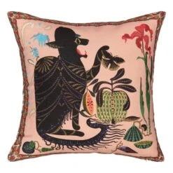 Klaus Haapaniemi & Co. Les Chats Monster Cushion Cover, Linen