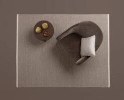 Pappelina Mono Rug, 85 X 260 Cm, Dark Mud 11 Pappelina Mono Rug, 85 X 260 Cm, Dark Mud -Textile Promotional Store Pappelina Mono Dark mud