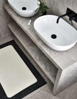 Pappelina Ilda Rug, 70 X 180 Cm, Black - Vanilla 9 Pappelina Ilda Rug, 70 X 180 Cm, Black - Vanilla -Textile Promotional Store Pappelina ilda black 2