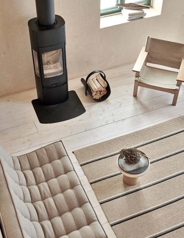 Pappelina Olle Rug 70 X 180 Cm, Mud - Beige 4 Pappelina Olle Rug 70 X 180 Cm, Mud - Beige - Image 2