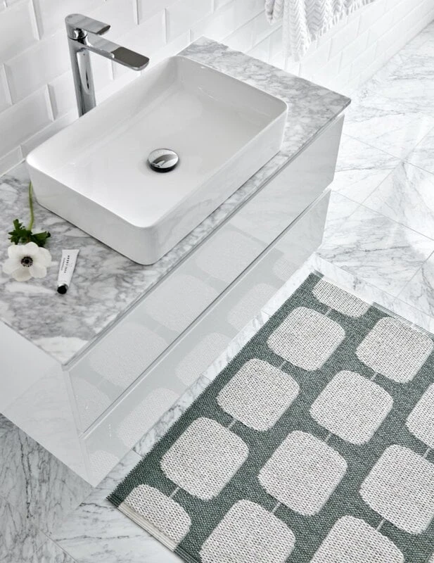 Pappelina Sten Rug, 70 X 200 Cm, Army Green - Grey 5 Pappelina Sten Rug, 70 X 200 Cm, Army Green - Grey - Image 3