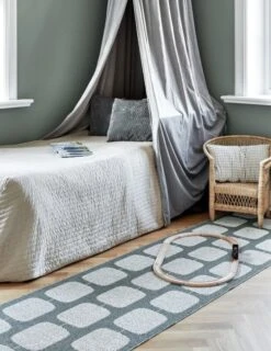 Pappelina Sten Rug, 70 X 200 Cm, Army Green - Grey 11 Pappelina Sten Rug, 70 X 200 Cm, Army Green - Grey -Textile Promotional Store Pappelina sten army 2