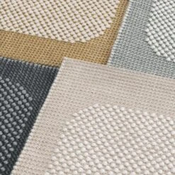 Muuto Pebble Rug, Pale Rose -Textile Promotional Store Pebble rug family Muuto 5000x5000 hi res 2