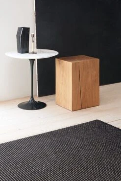 Woodnotes Piccolo 1 Rug, Natural - Black -Textile Promotional Store Piccolo 1 17115002 col natural black cotton paper yarn carpet 2 woodnotes