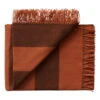 Silkeborg Uldspinderi The Sweater Polychrome Throw, Orange - Brown -Textile Promotional Store RZ00 1508 1001