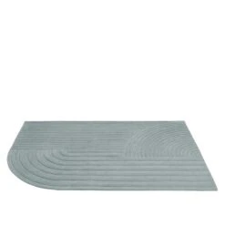 Muuto Relevo Rug, Sage Green -Textile Promotional Store Relevo rug 200x300 sage green Muuto 5000x5000 hi res