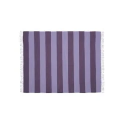 Silkeborg Uldspinderi The Sweater Polychrome Throw, Lavender - Purple -Textile Promotional Store Silkeborg Uld Polychrome Lavender Purple Flat