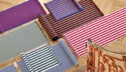 HAY Stripes And Stripes Door Mat, Wildflower -Textile Promotional Store Stripes and Stripes family 01 5