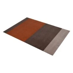 Tica Copenhagen Stripes Horizontal Floor Mat, 60 X 90 Cm, Brown - Terracotta -Textile Promotional Store TICA Floormat Stripes horizon 10041 60x90 5710555100412 b