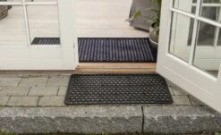 Tica Copenhagen Dot Doormat, 45 X 75 Cm, Black -Textile Promotional Store TICA Doormat Dot 00533 45x75 5710555005331 x