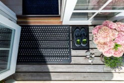 Tica Copenhagen Dot Doormat, 60 X 90 Cm, Black -Textile Promotional Store TICA Doormat Dot 00534 60x90 5710555005348 qc