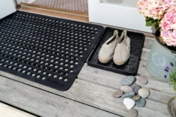 Tica Copenhagen Dot Doormat, 60 X 90 Cm, Black -Textile Promotional Store TICA Doormat Dot 00534 60x90 5710555005348 qf