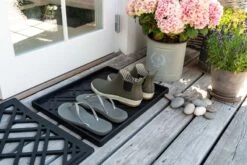 Tica Copenhagen Lines Doormat, 45 X 75 Cm, Black -Textile Promotional Store TICA Doormat Lines 00661 45x75 5710555006611 m