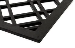 Tica Copenhagen Lines Doormat, 60 X 90 Cm, Black -Textile Promotional Store TICA Doormat Lines closeup