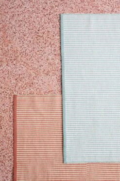 HAY Tapis Rug, Grey -Textile Promotional Store Tapis 140x200 grey red 1