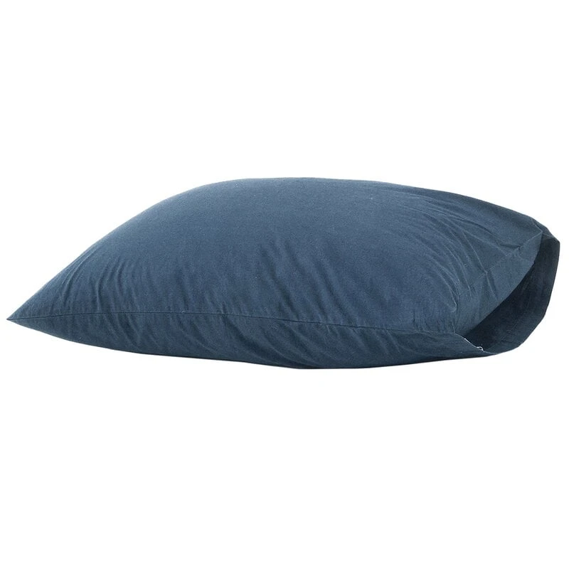 Tekla Pillow Sham, 50 X 60 Cm, Midnight Blue 3 Tekla Pillow Sham, 50 X 60 Cm, Midnight Blue