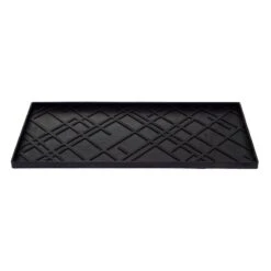 Tica Copenhagen Lines Shoe Tray, L, Black -Textile Promotional Store Tica Tray large lines 1