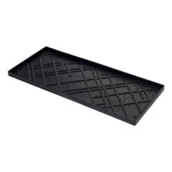 Tica Copenhagen Lines Shoe Tray, L, Black -Textile Promotional Store Tica Tray large lines side