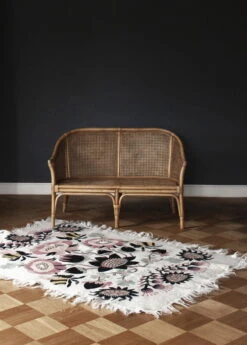 Tikau Bombroo Rug, 125 X 185 Cm, Light Pink 11 Tikau Bombroo Rug, 125 X 185 Cm, Light Pink -Textile Promotional Store Tikau TKU BAMBOO PINK 125X185 Bombroo pink 5