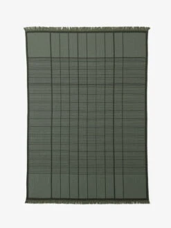 &Tradition Untitled AP10 Throw, 150 X 200 Cm, Dark Green -Textile Promotional Store Untitled AP10 Dark Green2
