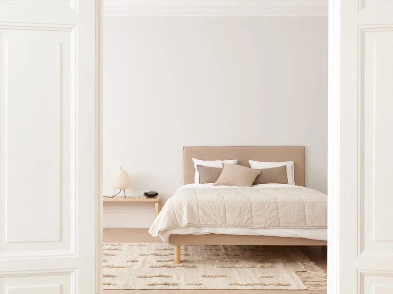 Matri Tuuli Double Bed Cover, 260 X 260 Cm, Nougat 4 Matri Tuuli Double Bed Cover, 260 X 260 Cm, Nougat - Image 2