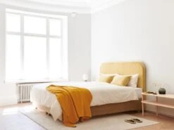 Matri Alma Double Bed Cover, 260 X 260 Cm, Corn -Textile Promotional Store Unto Rautio Matri 4880 web