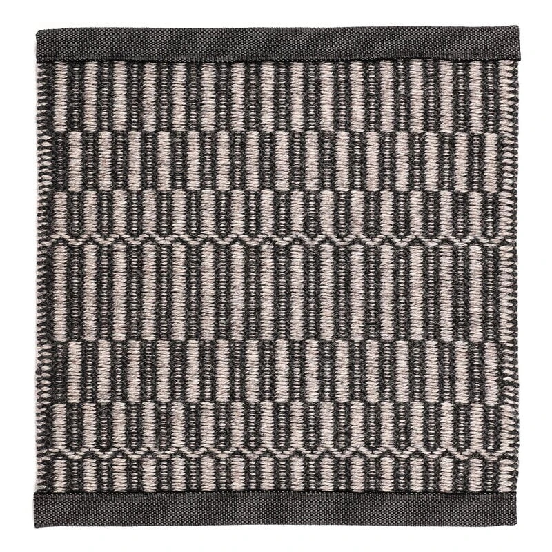 VM Carpet Duo Latua Rug, Grey - Black 3 VM Carpet Duo Latua Rug, Grey - Black