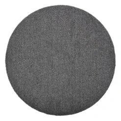 VM Carpet Viita Round Rug, Black