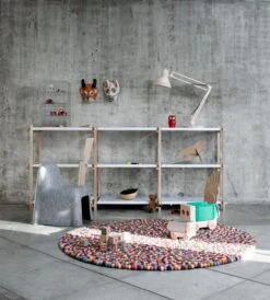 HAY Pinocchio Rug, Multicolour -Textile Promotional Store Woody2C Pinocchio2C Little Nobody