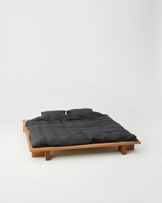 Tekla Pillow Sham, 50 X 60 Cm, Ash Black 5 Tekla Pillow Sham, 50 X 60 Cm, Ash Black - Image 3