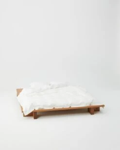 Tekla Linen Bedspread, 240 X 260 Cm, Cream White -Textile Promotional Store bedsp1 cr whi 0063