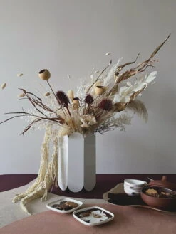 Ferm LIVING Linen Napkins, 2 Pcs, Chocolate -Textile Promotional Store design stories blomma creatives 1 ma