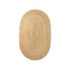Ferm LIVING Eternal Oval Jute Rug, Small, Natural 1 Ferm LIVING Eternal Oval Jute Rug, Small, Natural -Textile Promotional Store ferm living eternal pieni oval juuttimatto luonnonv mv