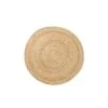 Ferm LIVING Eternal Round Jute Rug, Small, Natural -Textile Promotional Store ferm living eternal pieni pyorea juuttimatto luonn mv
