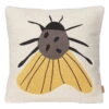Ferm LIVING Forest Embroidered Cushion, Moth -Textile Promotional Store fermLIVING ForestEmbroideredCushion Moth 1104264931 pack 1