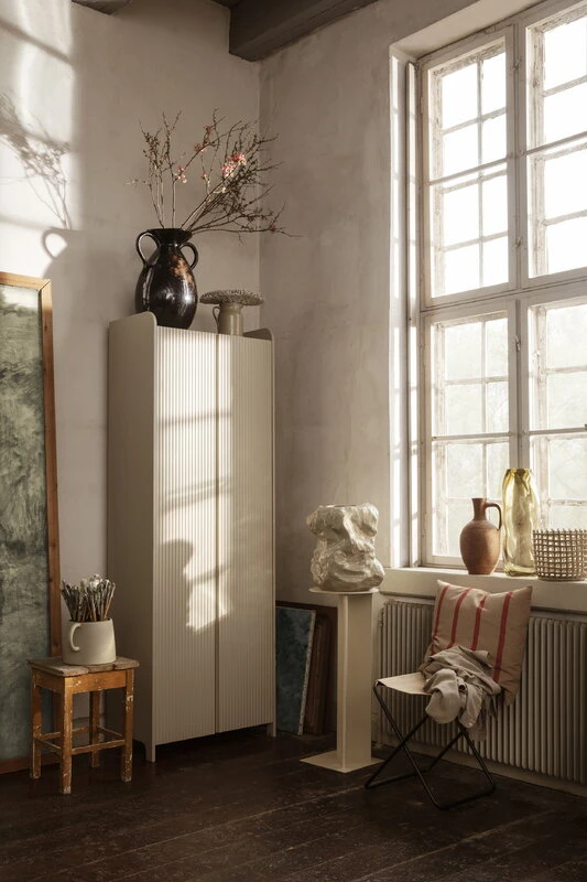 Ferm LIVING Grand Cushion, 50 X 50 Cm, Camel - Red 5 Ferm LIVING Grand Cushion, 50 X 50 Cm, Camel - Red - Image 3