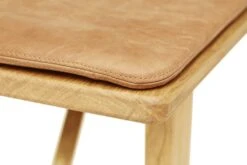 Form & Refine Position Cushion 155, Natural Leather 10 Form & Refine Position Cushion 155, Natural Leather -Textile Promotional Store fr position bench oak leather cushion detail seat