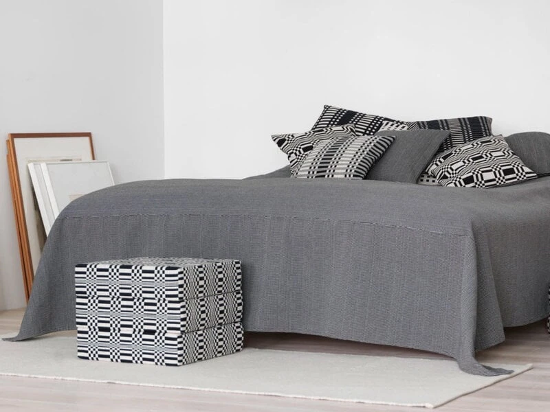 Johanna Gullichsen Helios Cushion Cover, 50 X 50 Cm, Black 4 Johanna Gullichsen Helios Cushion Cover, 50 X 50 Cm, Black - Image 2