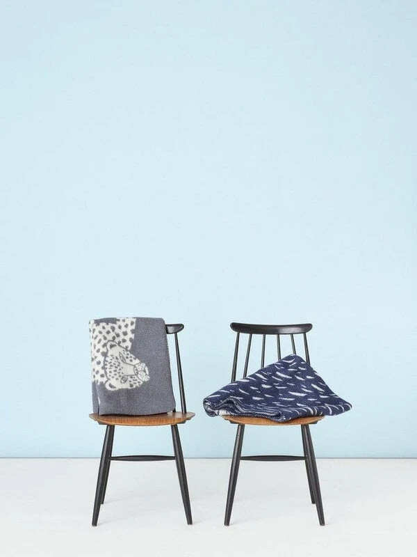 Kauniste Leopardi Blanket, Grey 4 Kauniste Leopardi Blanket, Grey - Image 2