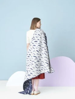 Kauniste Tuisku Blanket, Blue -Textile Promotional Store kauniste tuisku huopa sininen 1 2048x2048