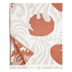 Lapuan Kankurit Kuutamo Blanket, Beige - Cinnamon