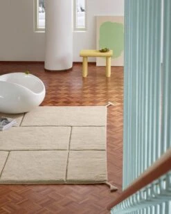 Woven Works Line 02 Rug -Textile Promotional Store line 01 wool shaggy rug interior winter full