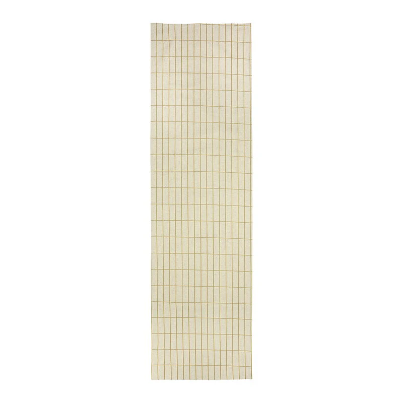 Marimekko Pieni Tiiliskivi Table Runner, 45 X 150 Cm, Linen - Gold 3 Marimekko Pieni Tiiliskivi Table Runner, 45 X 150 Cm, Linen - Gold