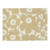 Marimekko Unikko Napkin Set, 6 Pcs, Off-white - Silver - Beige -Textile Promotional Store marimekko MA072118 897 lautasliina MM 224 pieni unikko napkin 43x43 6pcs 072118 897 kb