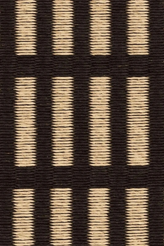 Woodnotes New York Rug, Black - Natural 4 Woodnotes New York Rug, Black - Natural - Image 2