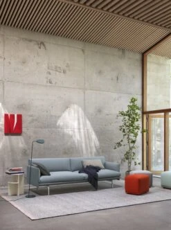 Muuto Ample Throw, Midnight Blue -Textile Promotional Store outline sofa steelcut trio 713 halves leaf echo vidar 542 remix 123 forest nap 912 ply ryg muuto org