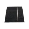 Pappelina Fred Rug, 70 X 90 Cm, Black - Vanilla -Textile Promotional Store pappelina fred frx709
