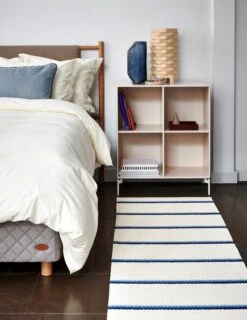 Pappelina Olle Rug 70 X 240 Cm, Blue - Vanilla -Textile Promotional Store pappelina olle blue creative