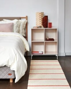 Pappelina Olle Rug 70 X 240 Cm, Brick - Cream -Textile Promotional Store pappelina olle brick creative