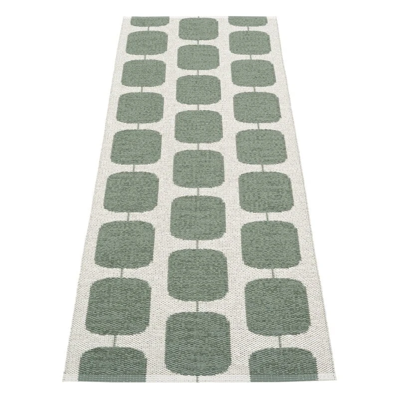 Pappelina Sten Rug, 70 X 200 Cm, Army Green - Grey 4 Pappelina Sten Rug, 70 X 200 Cm, Army Green - Grey - Image 2